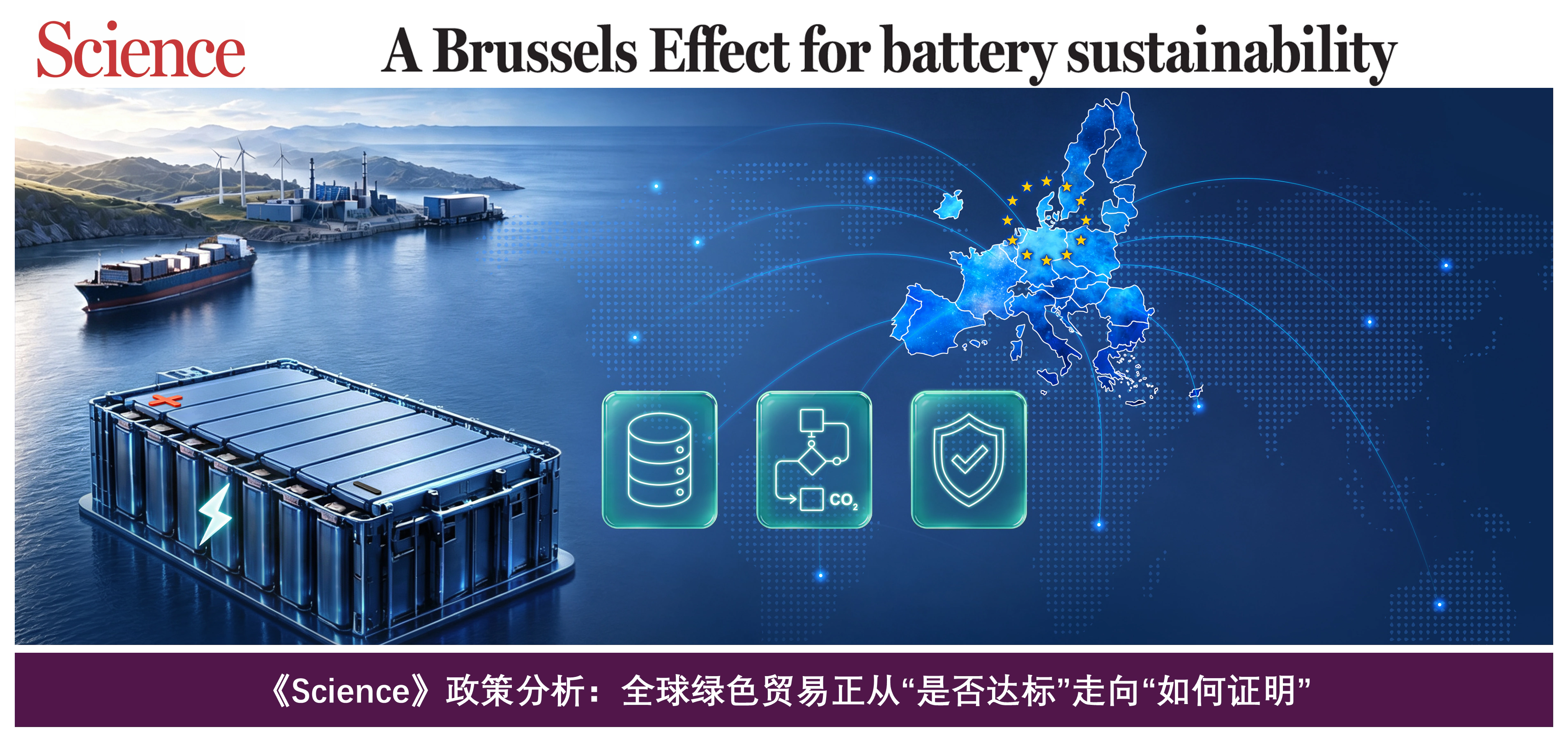 Science feature on the Brussels Effect for battery sustainability