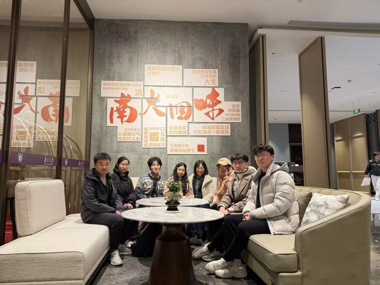 Visit by Kedi Liu and Yan Du