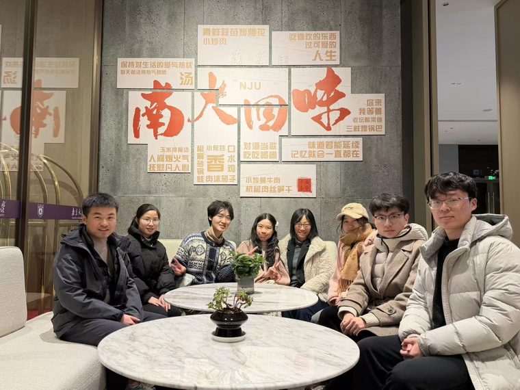 Visit by Kedi Liu and Yan Du